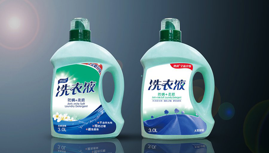 洗衣液包裝設(shè)計(jì)反面